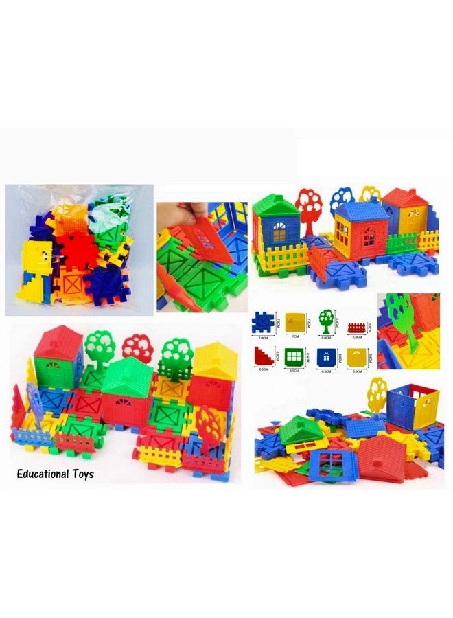 Home/House Building Blocks - 45 pcs