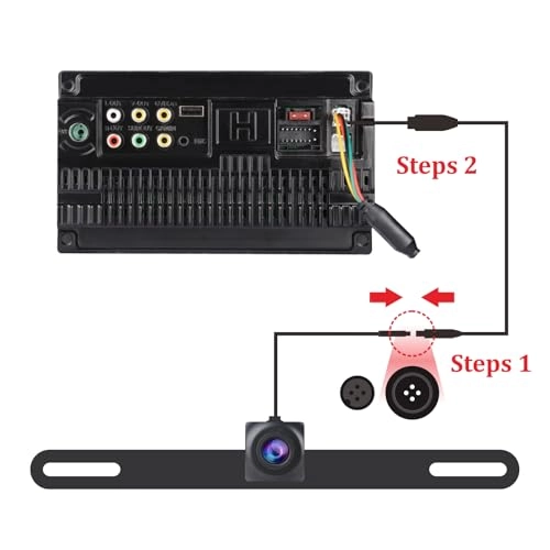 AHD Rear View Camera - Night vision 8 pin plug high definition