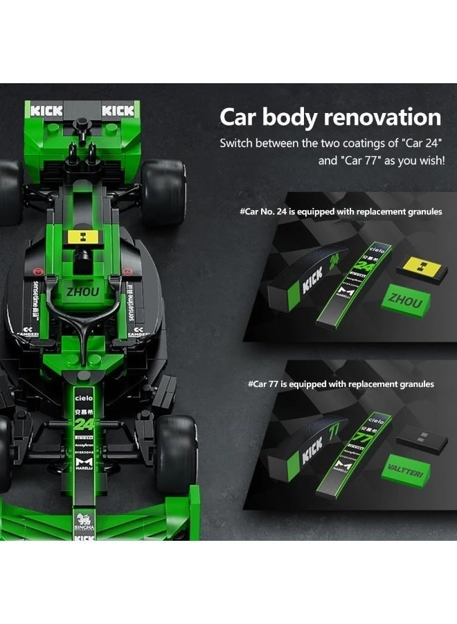 Kick Sauber F1 C44 Racing Car - 314 pcs