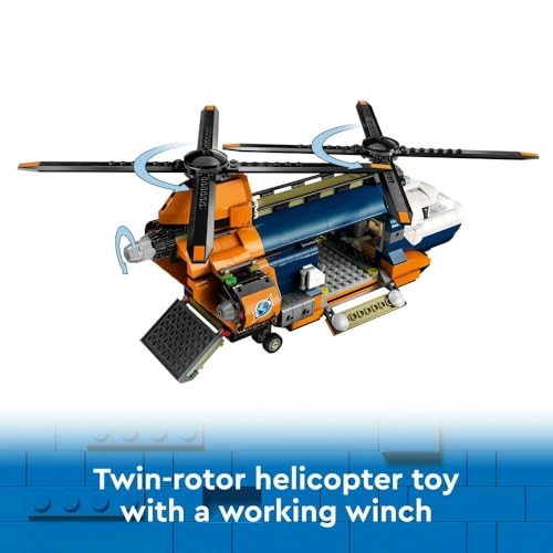 City Jungle Explorer Helicopter at Base Camp (60437)