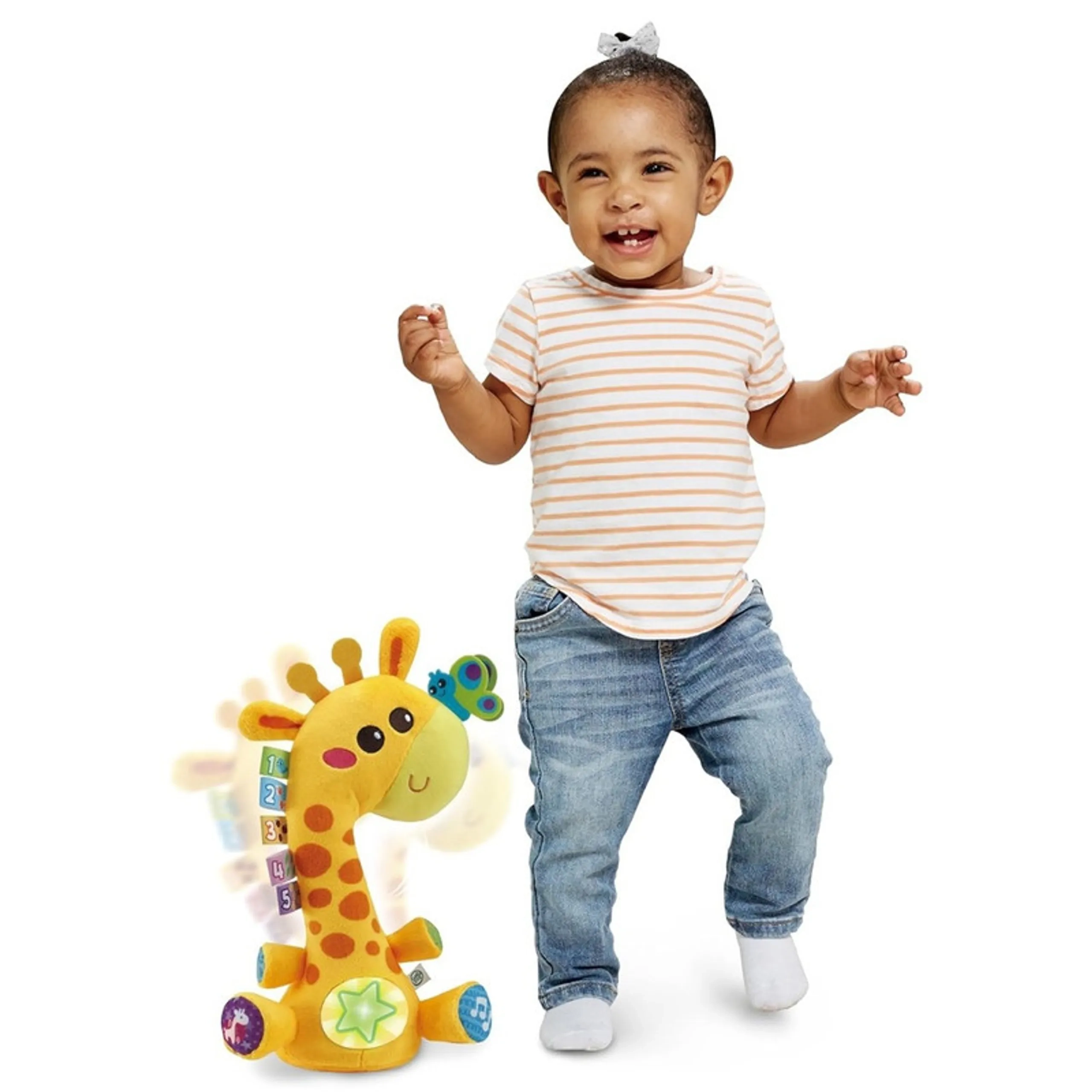 Dancing Colours Giraffe Musical Toy - 12 months+