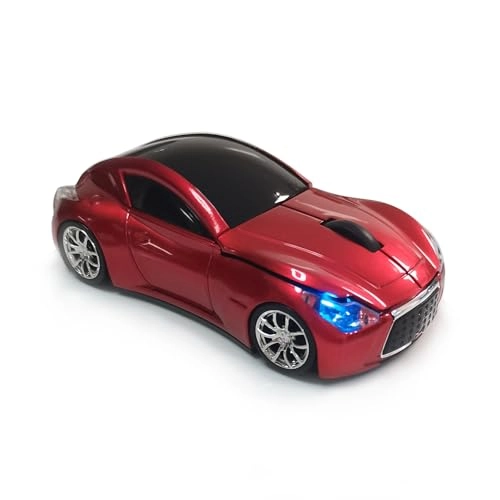 Sport Car Shaped Optical Mouse - Wireless