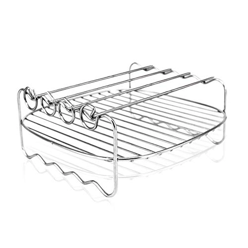 Double Layer Rack - Stainless Steel 4 piece(s)