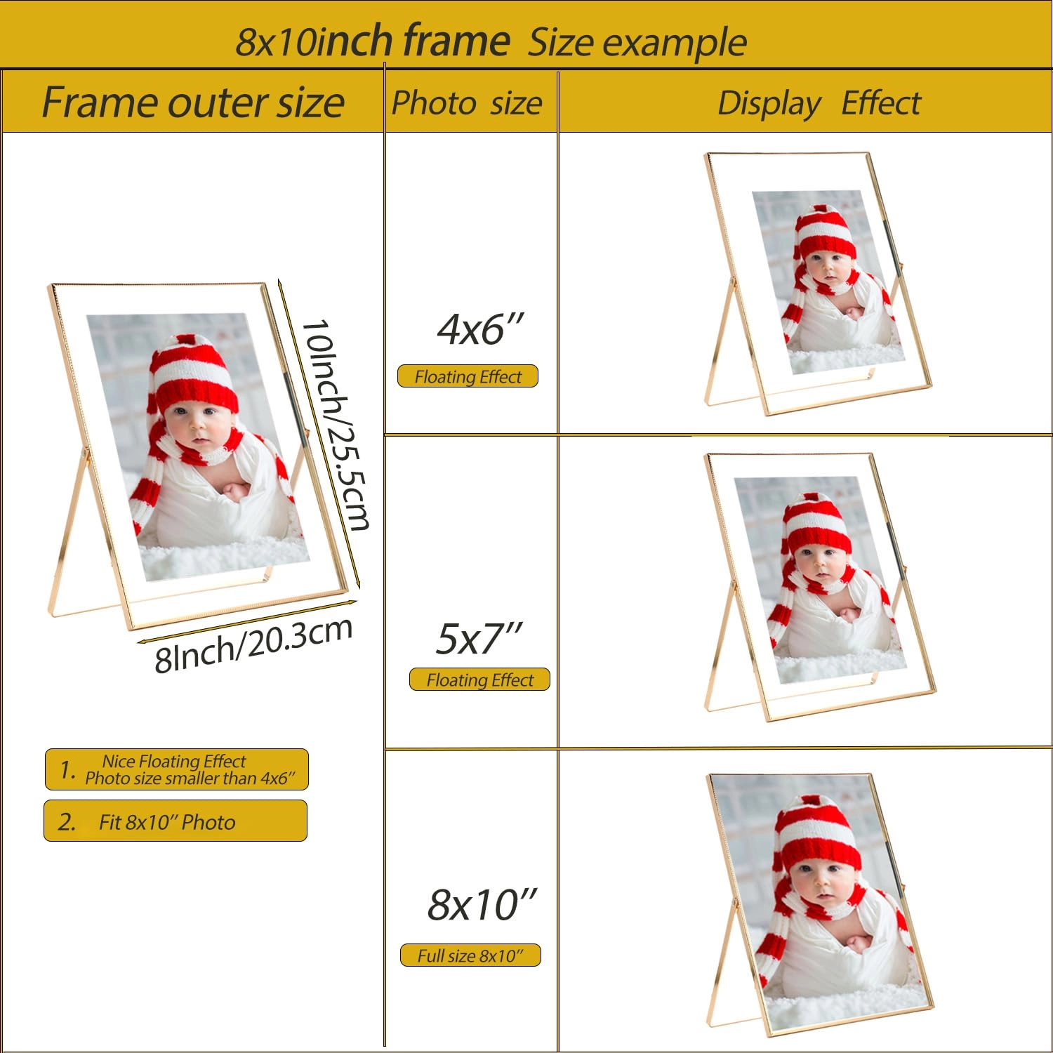 Floating Frame - 8x10'' Set