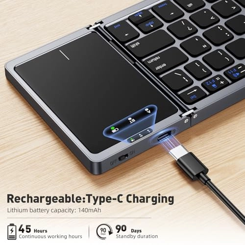 Foldable Keyboard - Wireless