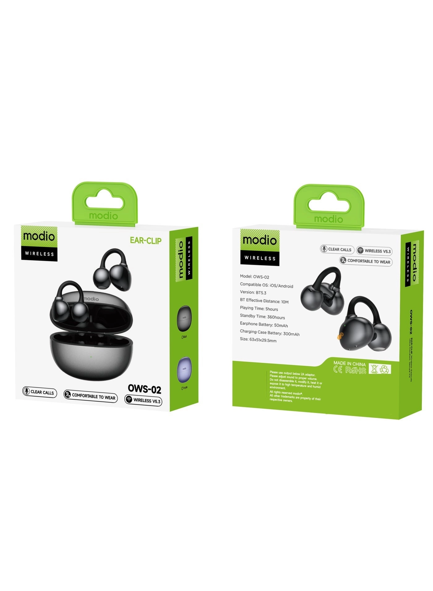 OWS-02 Wireless Earbud