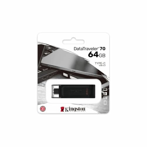 DataTraveler 70 - USB 3.2 Gen 1 USB-C 64GB