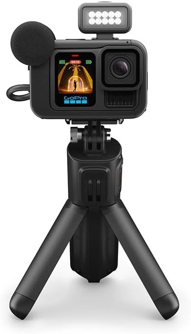 HUB ELECTRONICS Hero13 Action Camera - 5.3K 60FPS + Volta + Media Mod + Light Mod + Magnetic Mount