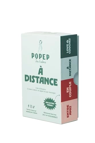 Jeu t'adore A Distance - 100 Cards Card Game (French)