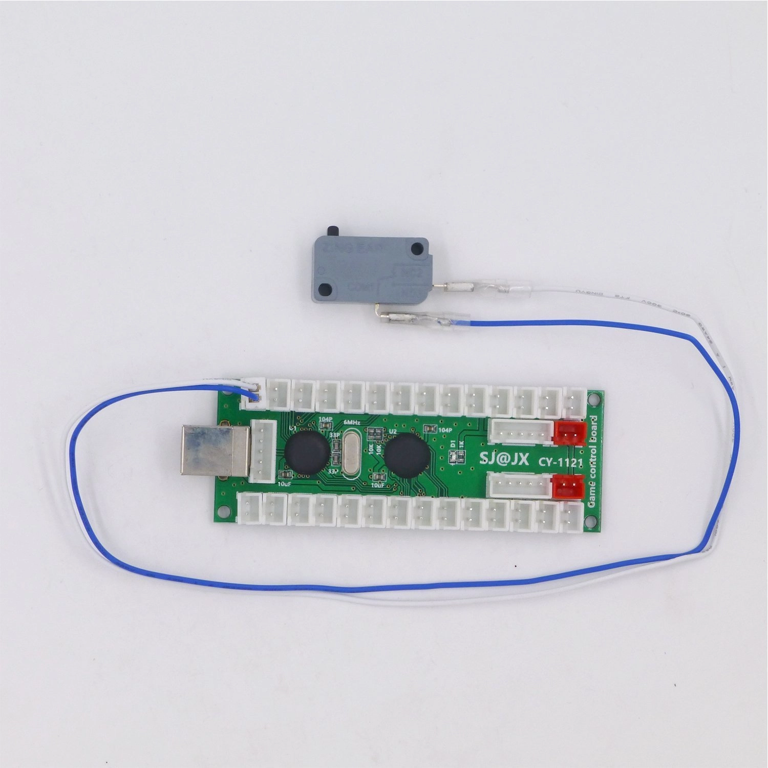 Arcade 2 Player Game Controller Stick - USB PC MAME Raspberry Pi