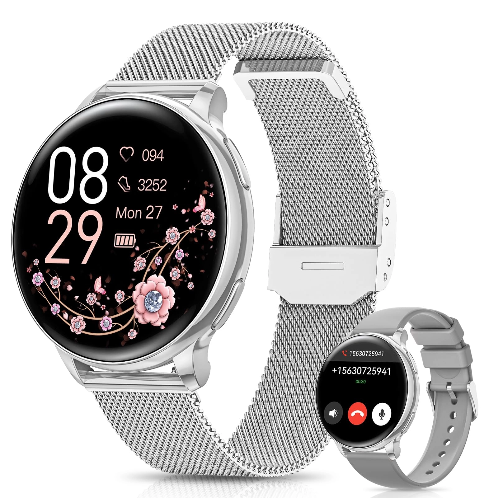 Sanorum Smart Watch - 1.27'' AMOLED