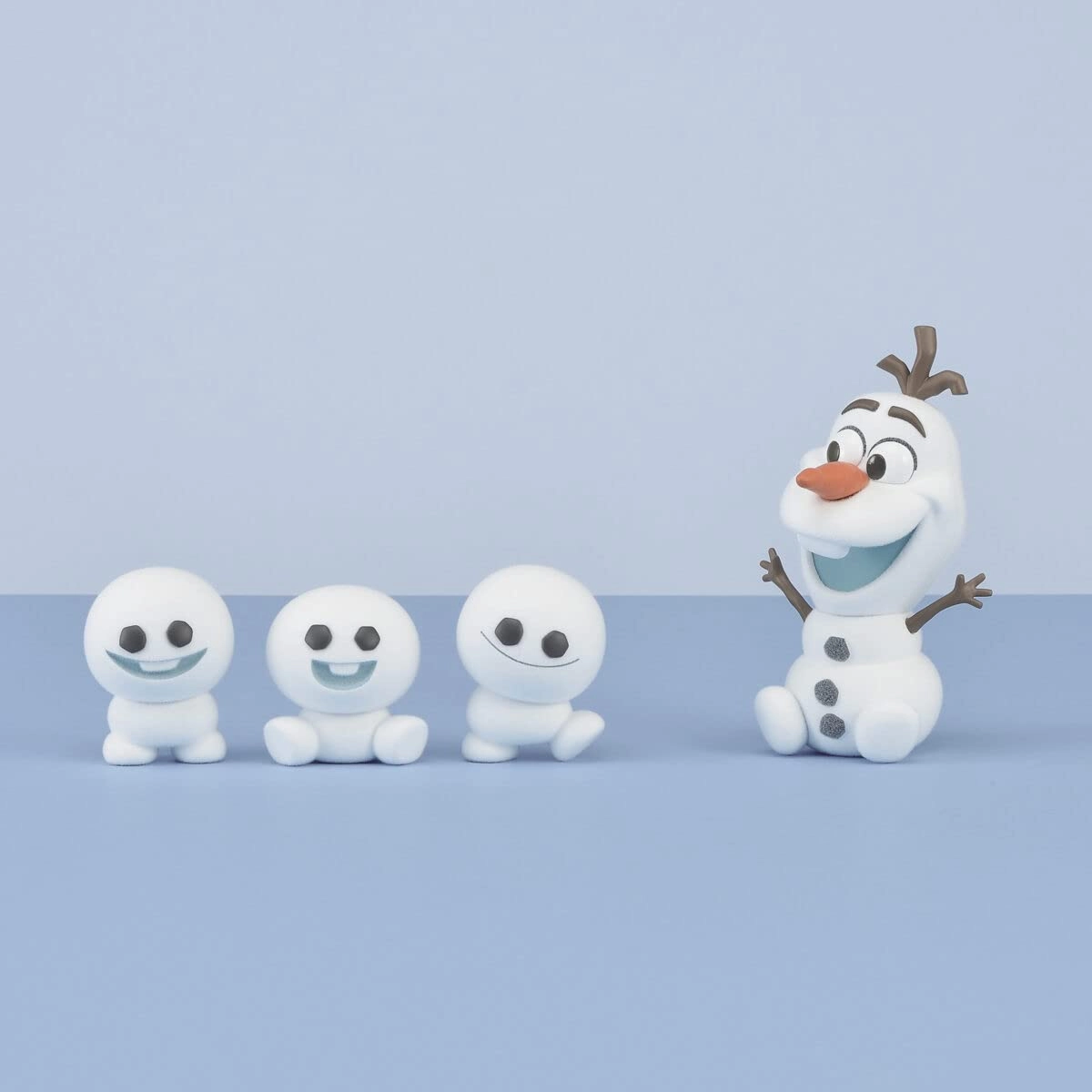 Banpresto Olaf＆Snowgies Figure - Fluffy Puffy Multiple Colors Ages 15+