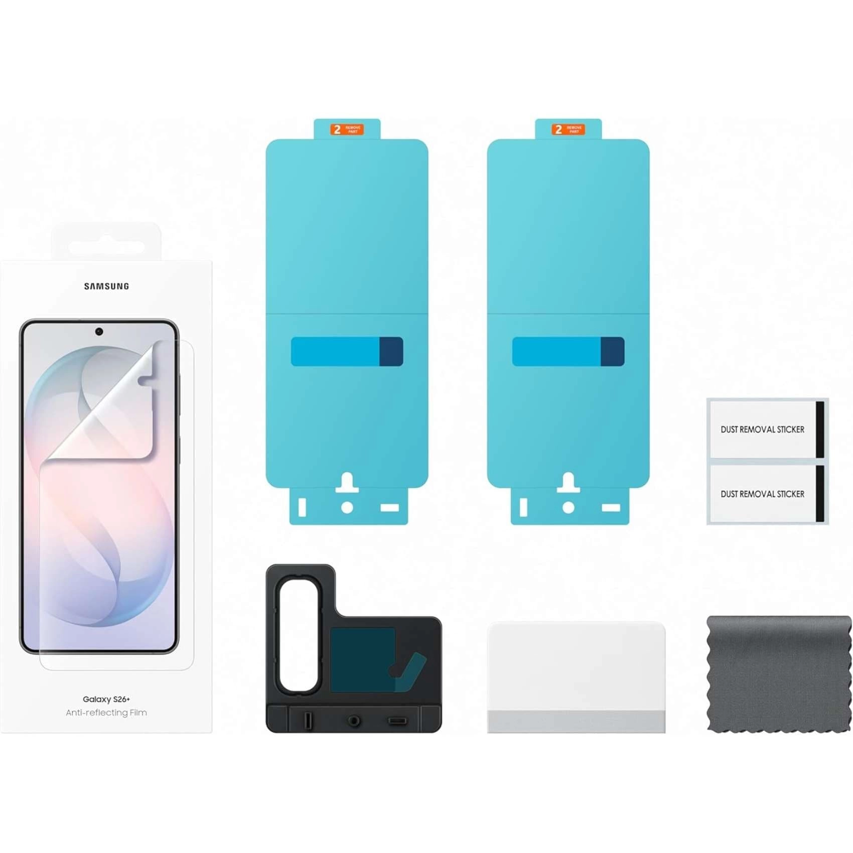 Galaxy S26 Plus Anti-Reflecting Screen Protector Film - Transparent