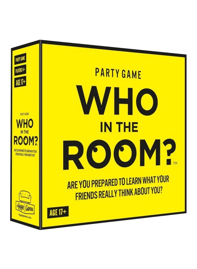 Who In The Room - Card Game