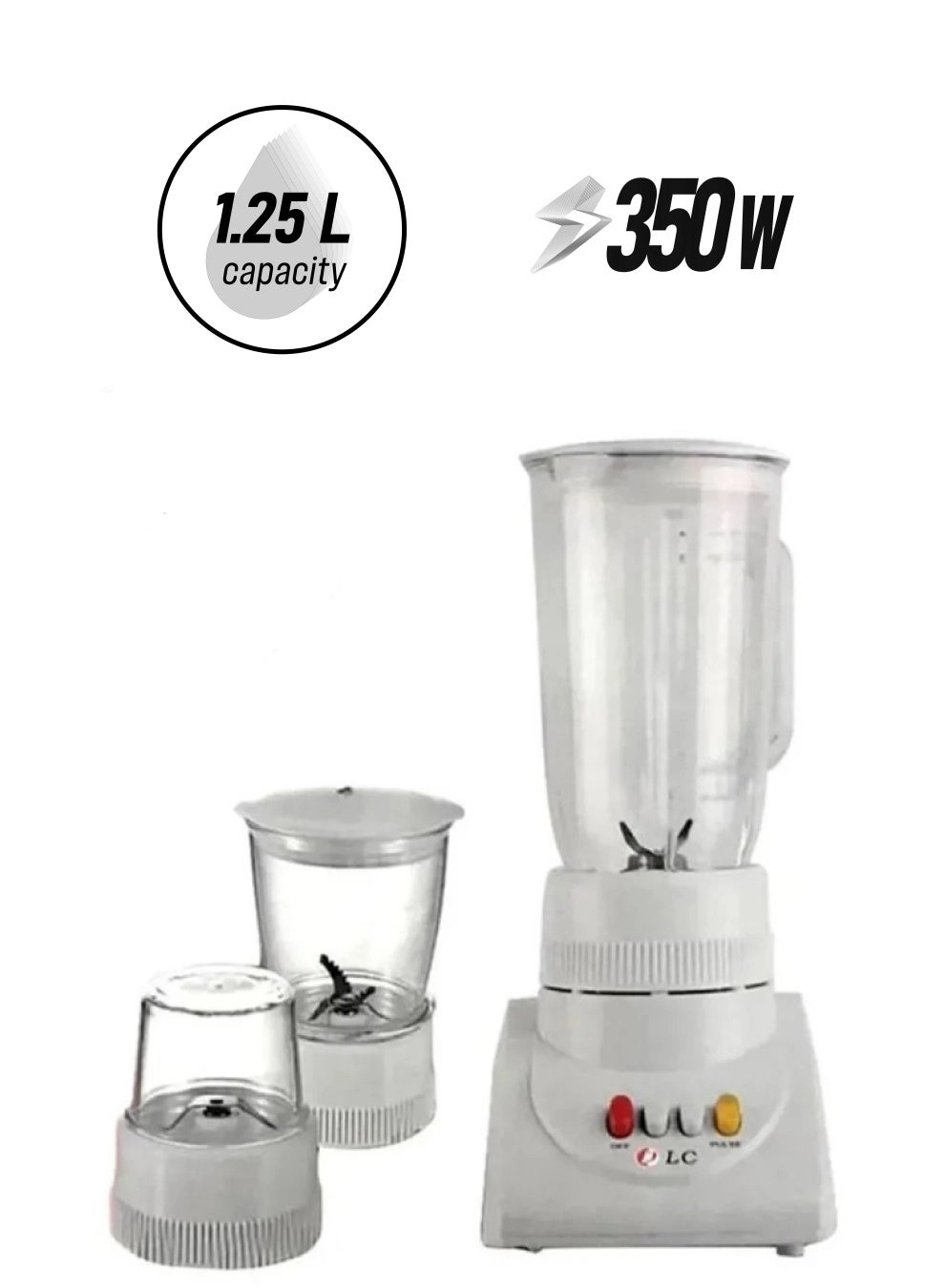 DLC-39015 - 3-In-1 White/Clear