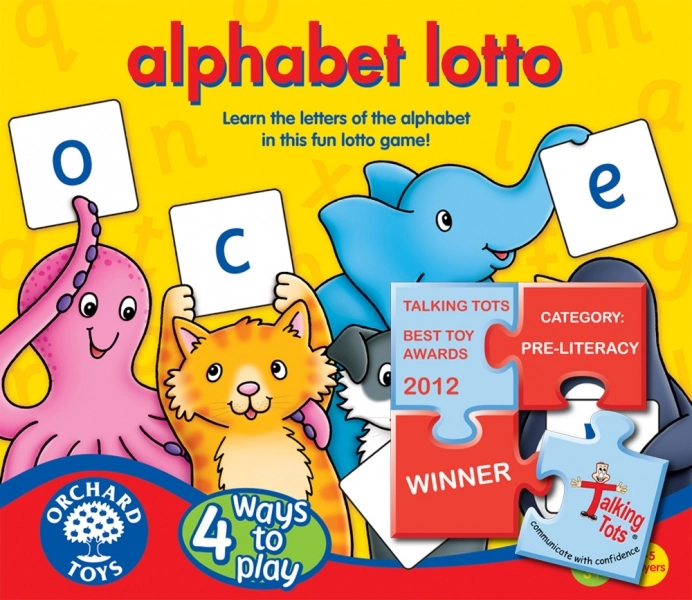 Alphabet Lotto - 36 months - 10 years 10 pieces