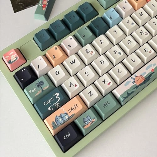 PBT Dye Sub Custom Keycaps - 152 Keys Cherry Profile