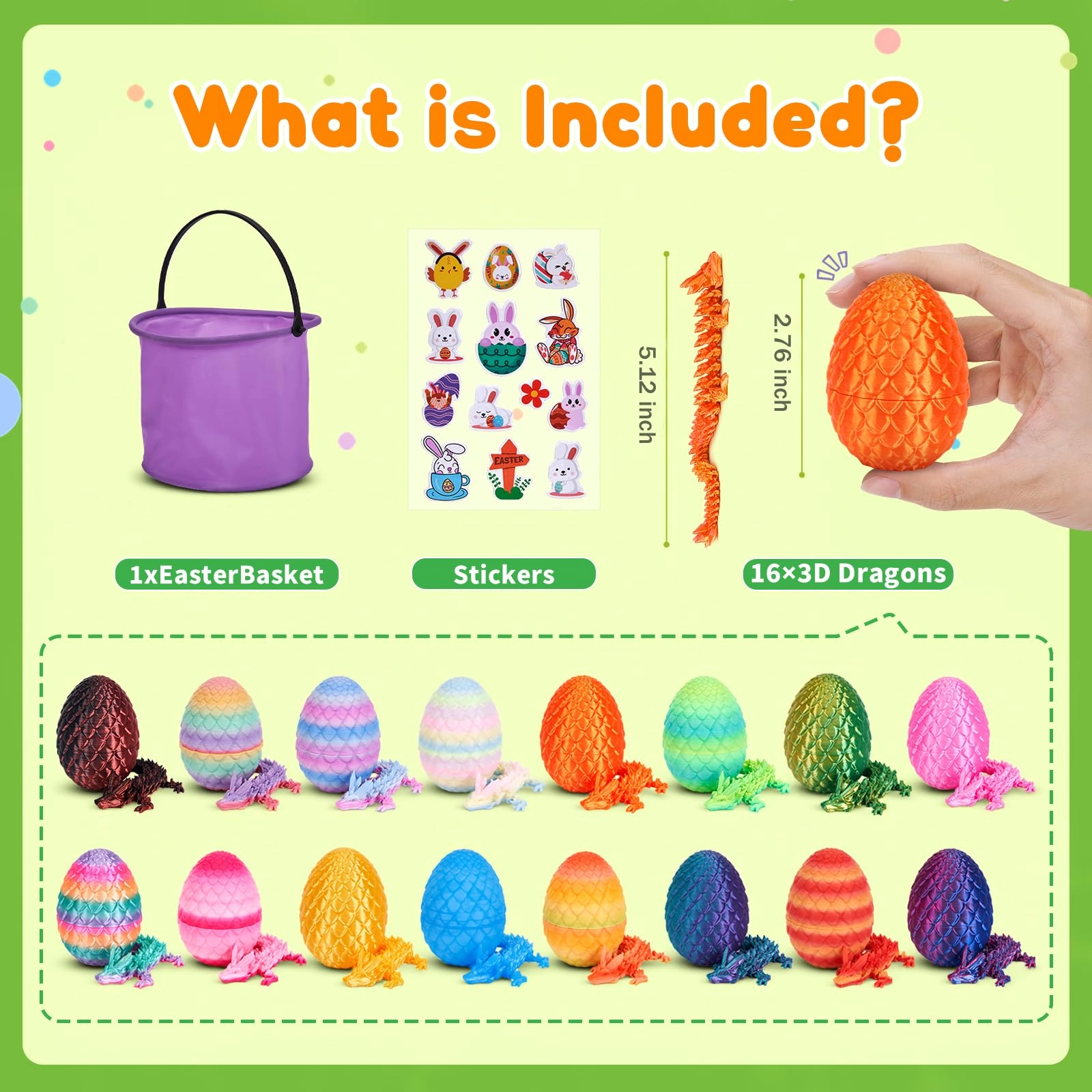 Dragon Egg Set - Dragon 16