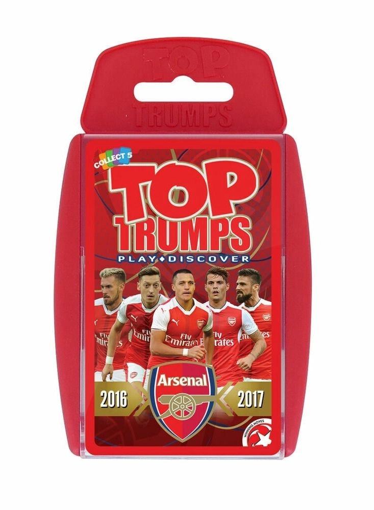 Top Trumps Arsenal FC: 2017 Edition - Card Game