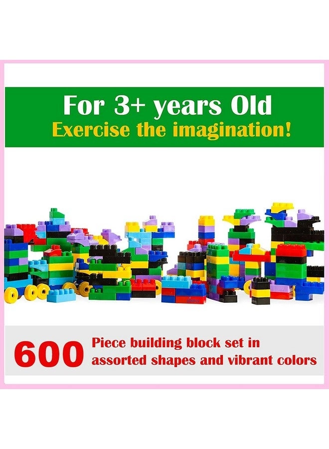 Large Building Blocks - 600 pcs