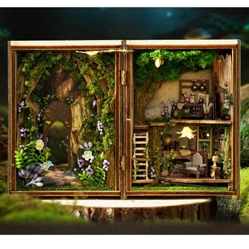 DIY Miniature Dollhouse Kit - Happy Manor 1:100