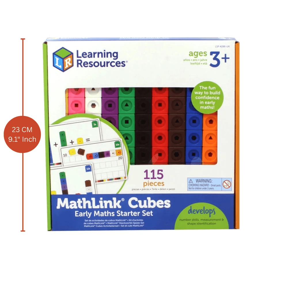 Math link Cubes Activity Set - 5+ Years 100 piece(s)