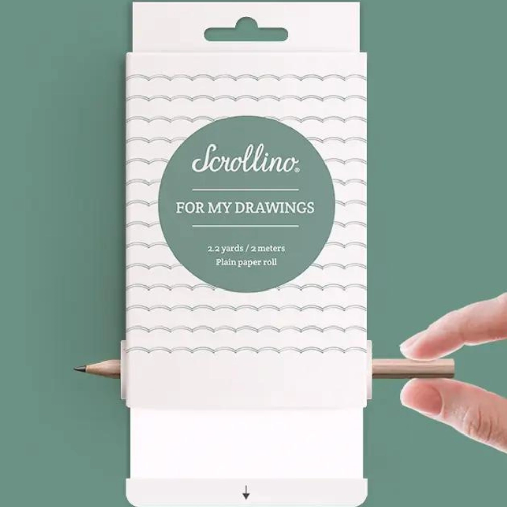 For My Drawings - 1 natural wood pencil included