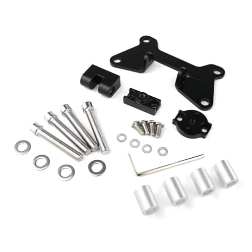 Motorcycle Phone Holder - CNC Aluminum 6063-T6 black