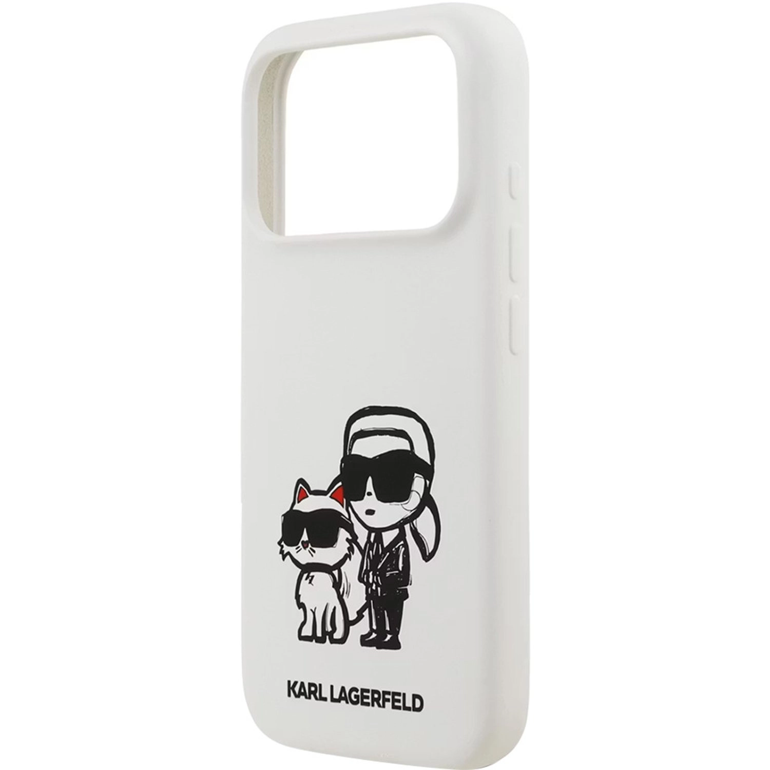 Karl Lagerfeld Liquid Silicone Case for iPhone 17 Pro