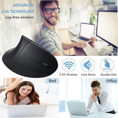 Vertical Ergonomic Mouse - USB