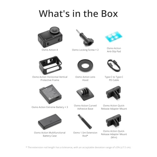Osmo Action 4 4K120 Adventure Combo