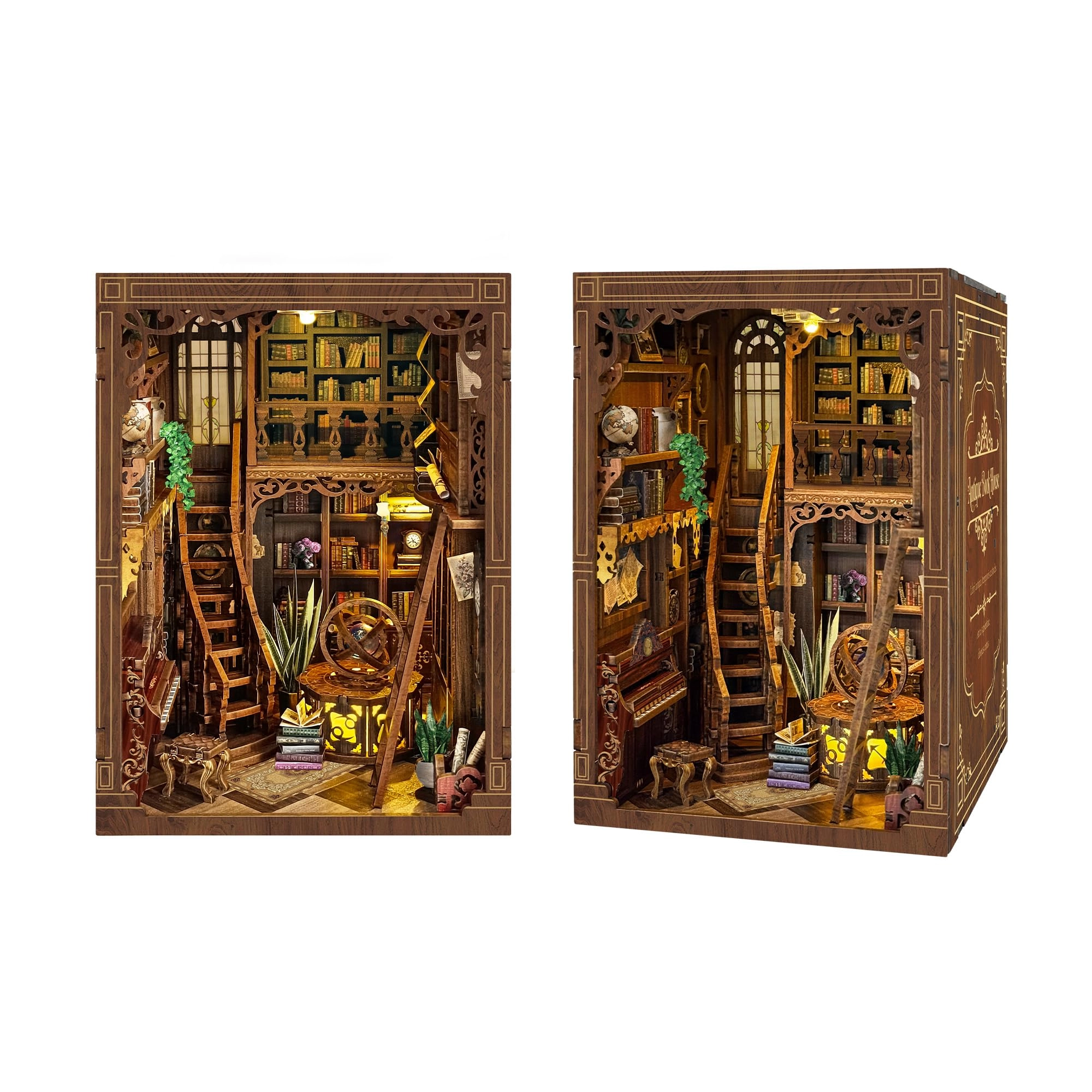 Book Nook Kit - Animal, Beach, Christmas, Fantasy, Floral, Forest, Halloween, Movie, Music, Princess 1:24