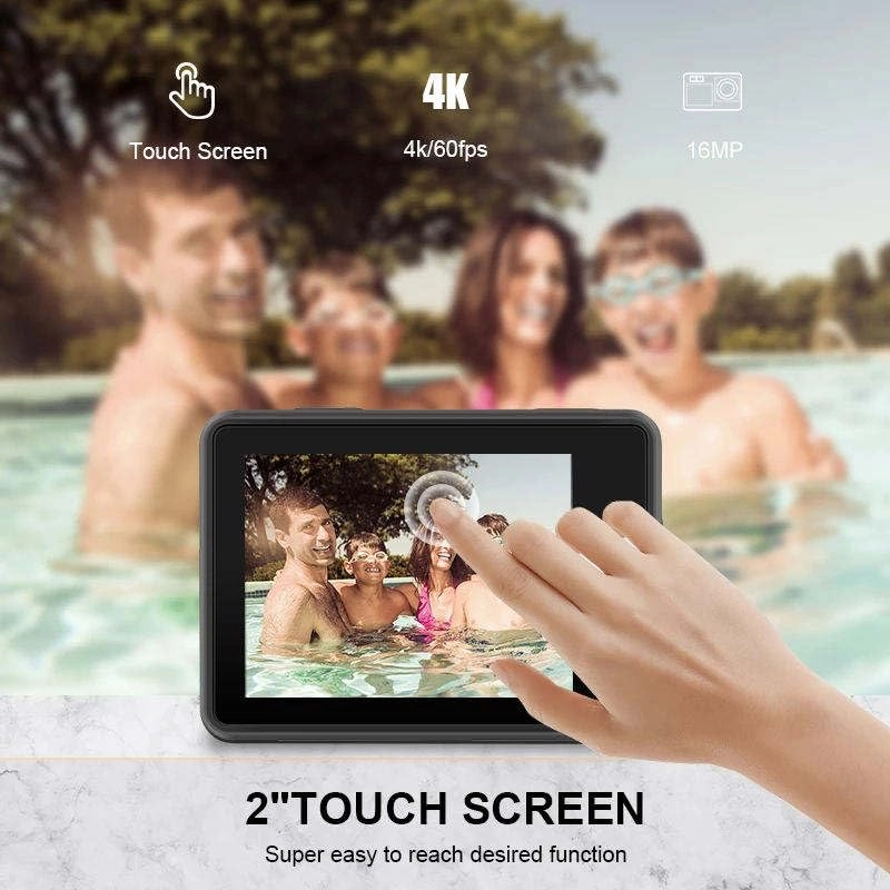 5K Action Camera - 5K 30FPS