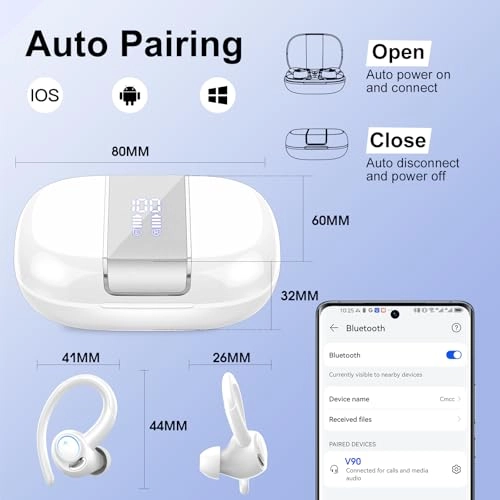 V90 Wireless Earbud