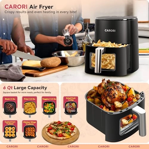 Air Fryer KZD60-170B - 6 Quarts
