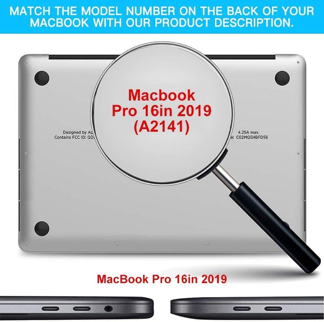 Hard Shell Case Cover for MacBook Pro 16-Inch