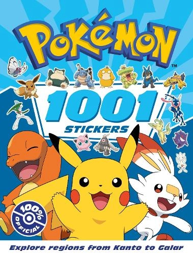 HarperCollins Publishers Pokemon Sticker Book 1001 pcs