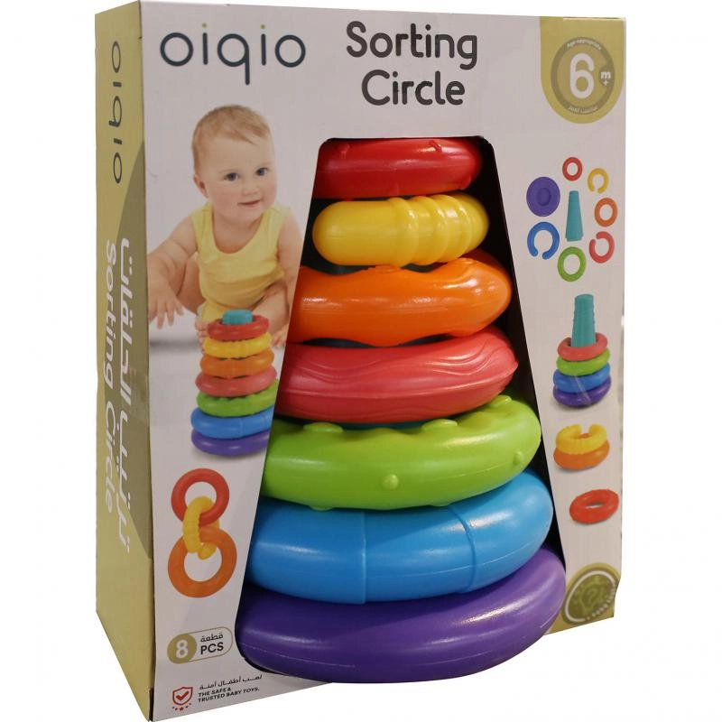 Interlocking Ring Tower - 1 Year and Above