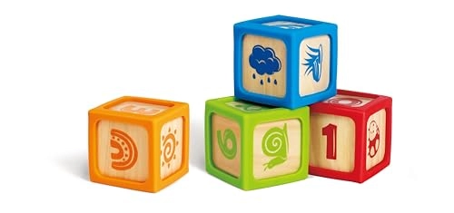 Grip-N-Stack Smart Blocks - Suitable for 6 months to 2 years 4 Pcs