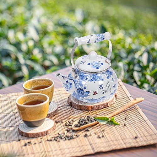 Enamel Tea Kettle - Enamel