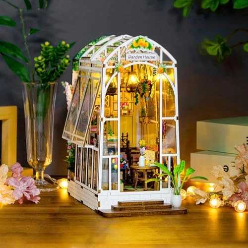 Book Nook Kit - 3D DIY Miniature Garden House