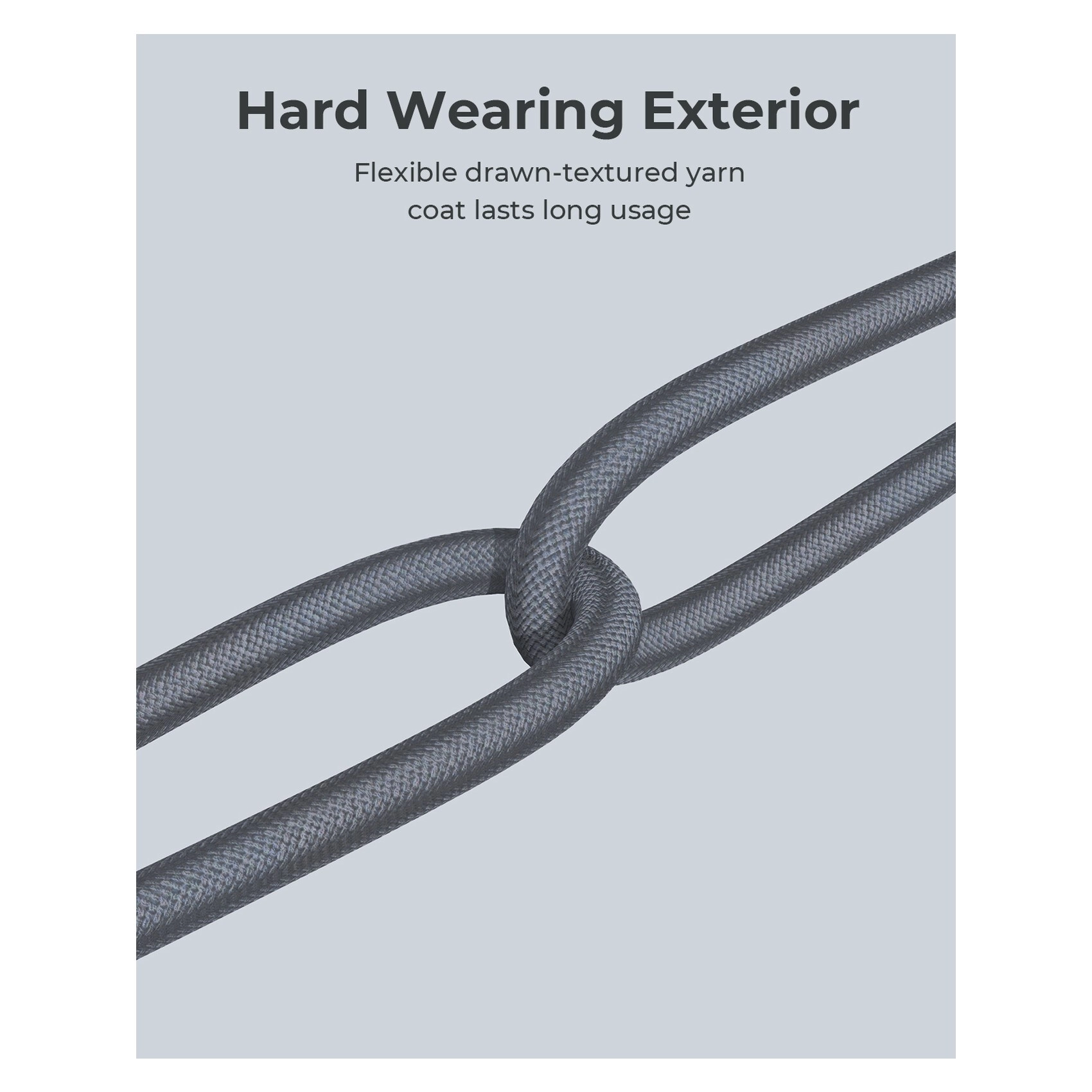 Charge Cable 60W USB-C to USB-C 1m Braided