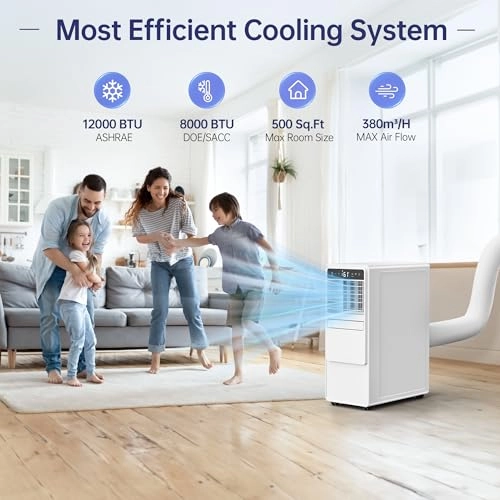 HDPAC-08-A1 - 12000 BTU Portable Air Conditioner
