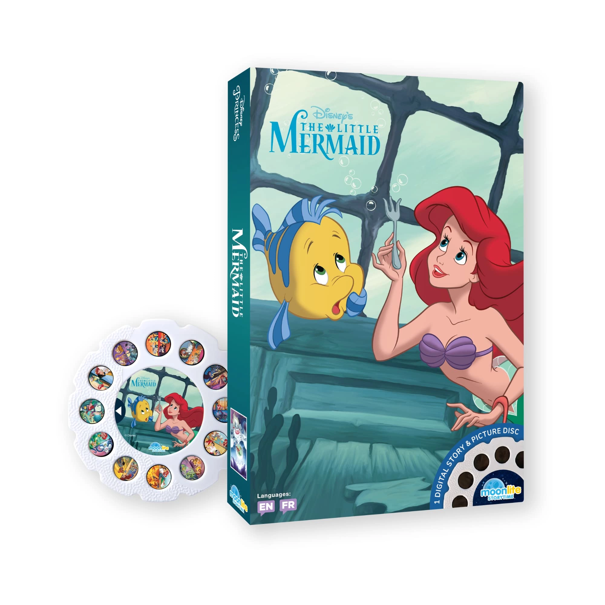 Moonlite Storytime - The Little Mermaid Storytime Disc - 3 Years and Above 1 Count