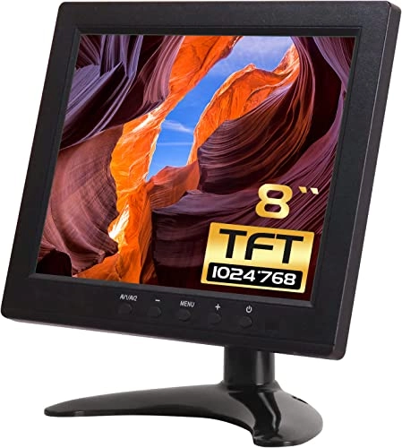 TFT LCD HD Monitor - 766210955805 8 Inches 1024 x 768