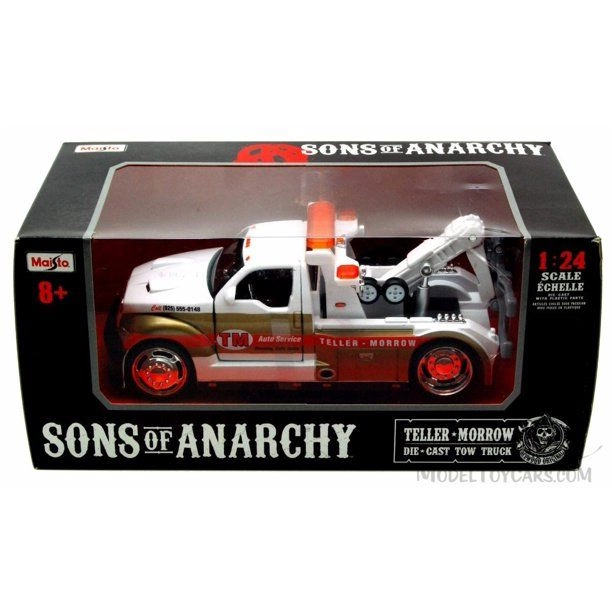 Maisto Sons of Anarchy Teller Morrow Tow Truck - 1:24 diecast