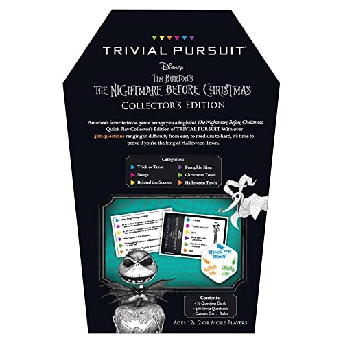 TRIVIAL PURSUIT: Disney Tim Burton’s The Nightmare Before Christmas