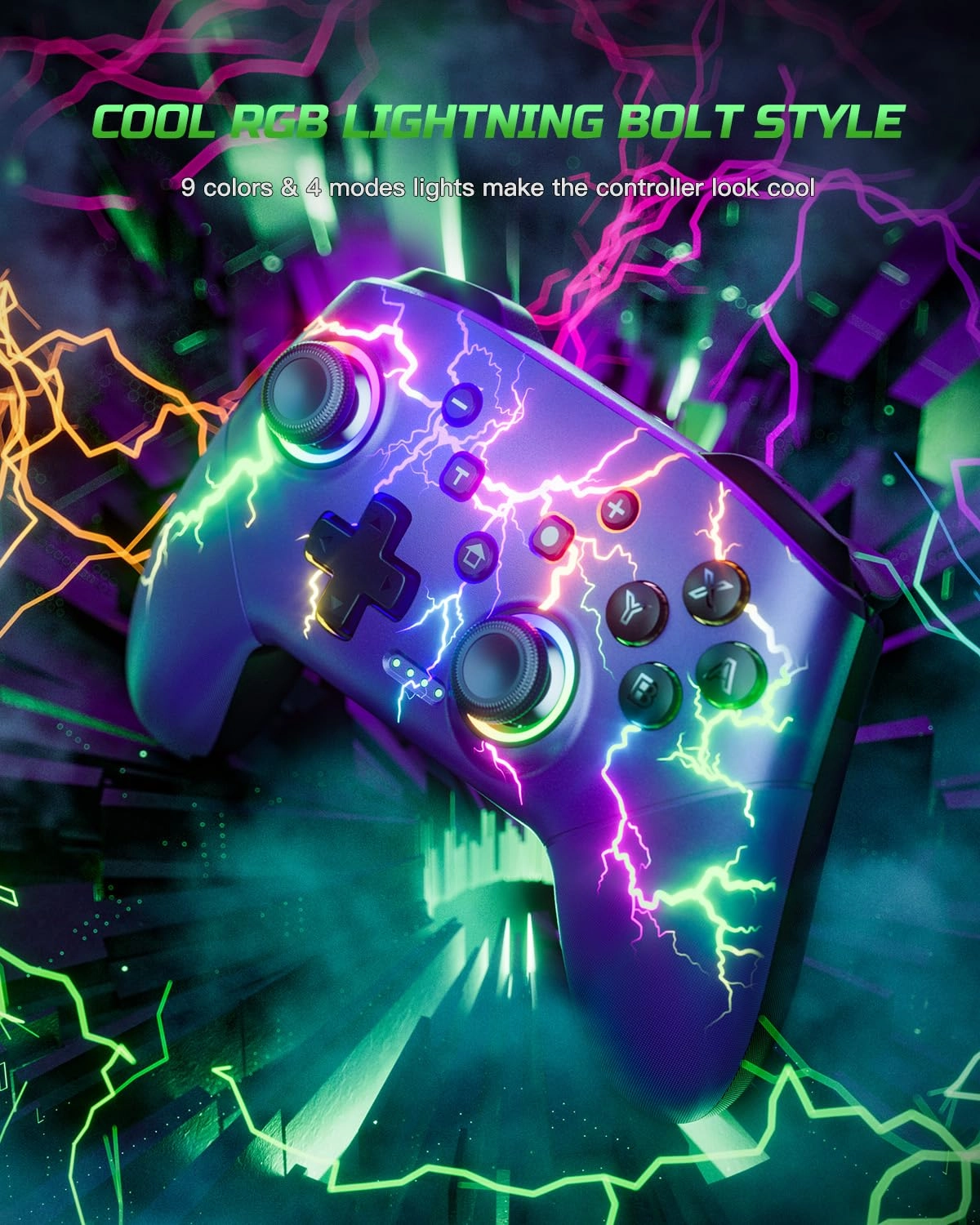 Switch Wireless Light-up Controller - Blue