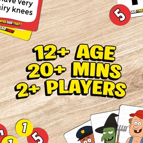 Who Said That? - English 12 years and up