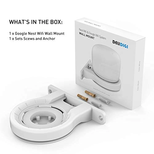 ABS Wall Mount - 3 Pack Compatible with Nest WiFi Router